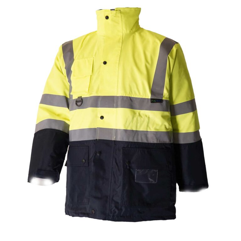 5-in-1 Parka Reflektierend - Vielseitige Arbeitsjacke mit abnehmbaren Komponenten