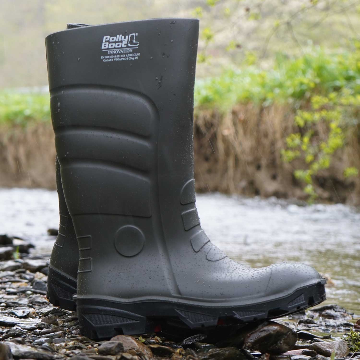 Gummistiefel Vega S5 SCR mit Stahlkappe - Sicherer Schutz für Arbeiten im Außenbereich