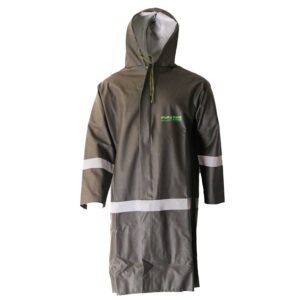 Pollyrain Warnschutz-Regenmantel - Reflektierende Regenjacke für maximale Sichtbarkeit