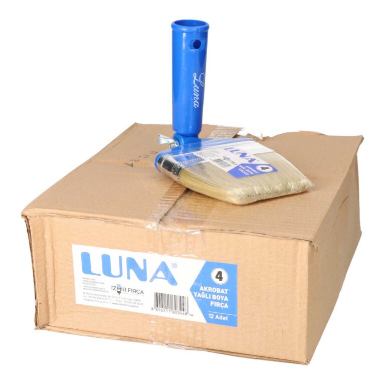 Luna Acrobat Pinsel No.4 - Flexibler Winkelpinsel für präzises Arbeiten