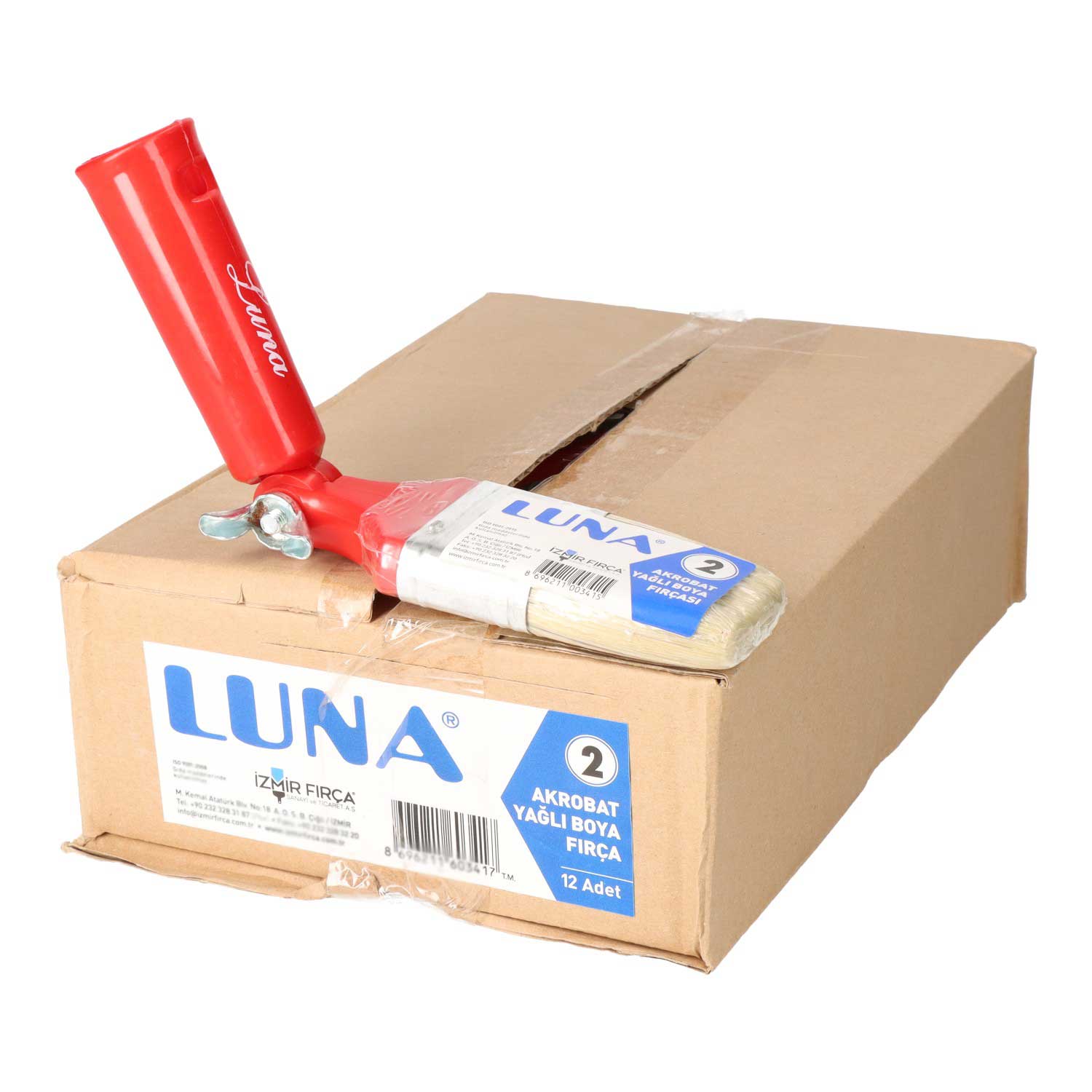 Luna Acrobat Pinsel No.2 - Hochwertiger, verstellbarer Pinsel für vielseitigen Einsatz