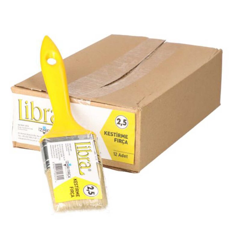 LIBRA Schnitt-Pinsel No.2.5 - Hochwertiger Schnittkantenpinsel für exakte Linien