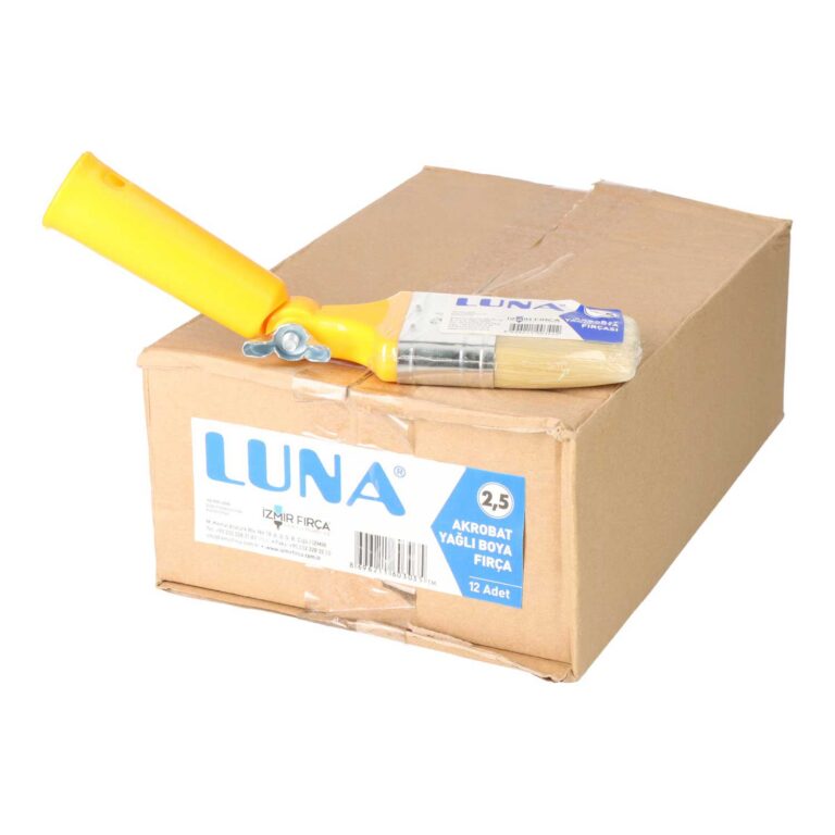 Luna Acrobat Pinsel No.2.5 - Verstellbar für präzises Streichen in verschiedenen Winkeln