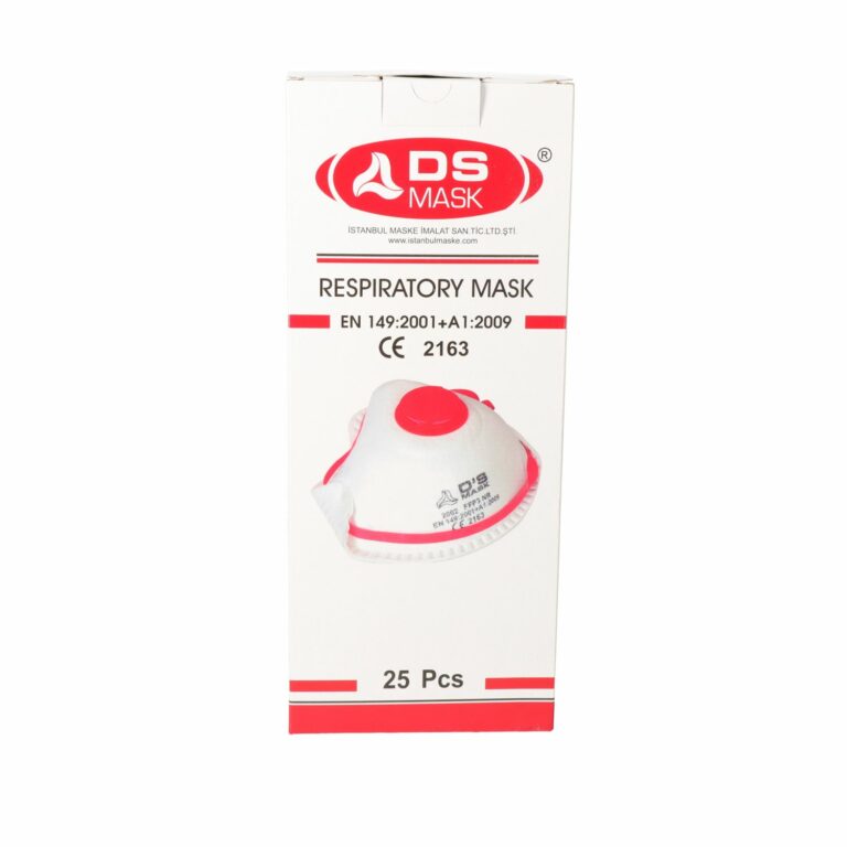 DS MASK FFP 3 Feinstaub Atemschutzmaske mit Ausatemventil, Respiratory Maske 25 er Packung